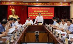 Tiếp tục thực hiện hiệu quả các nghị quyết Trung ương về công tác tổ chức xây dựng Đảng
